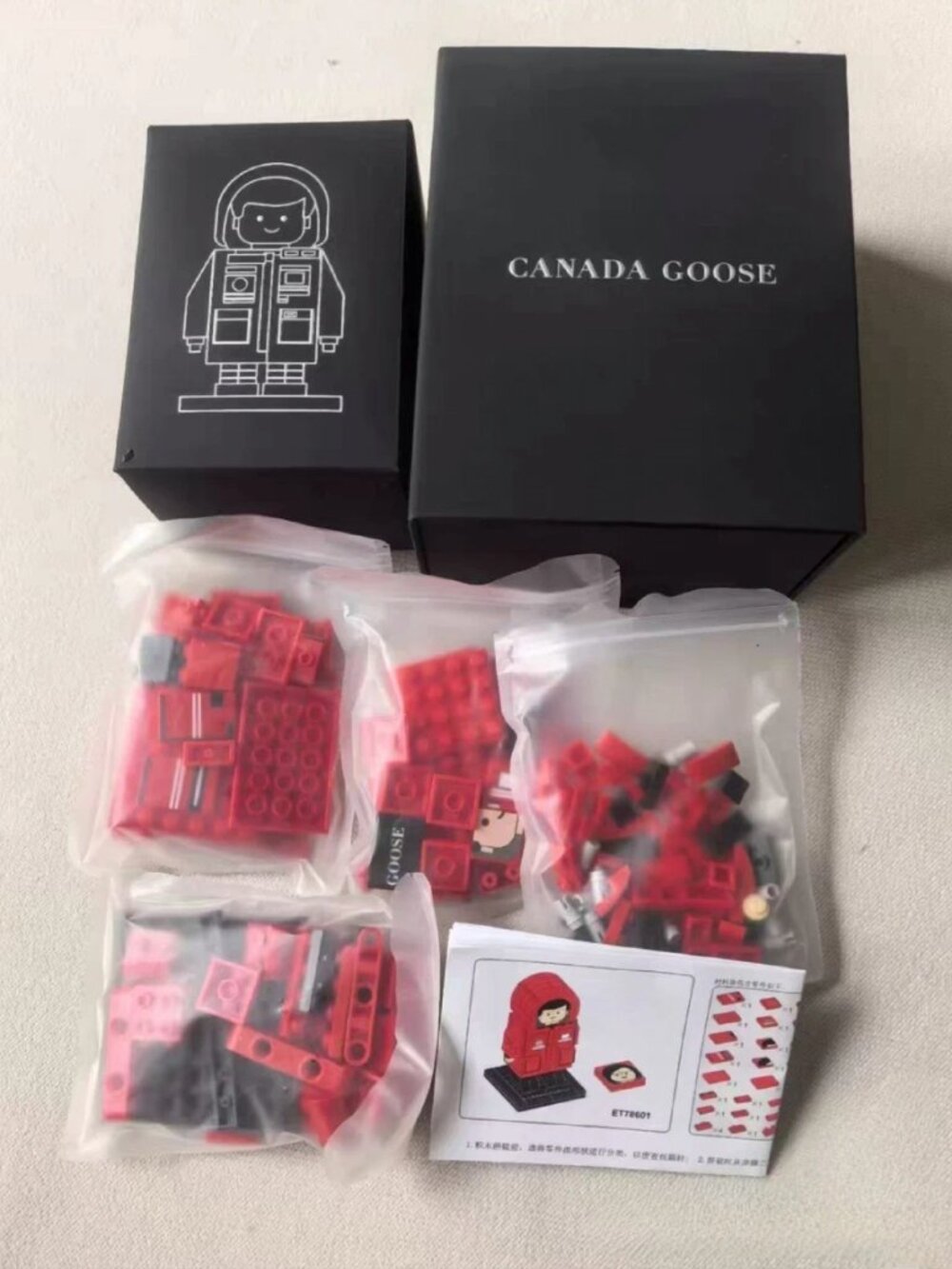 Canada Goose Collectible Expedition Parka Lego Collectible Art Toy - Picture 7 of 8